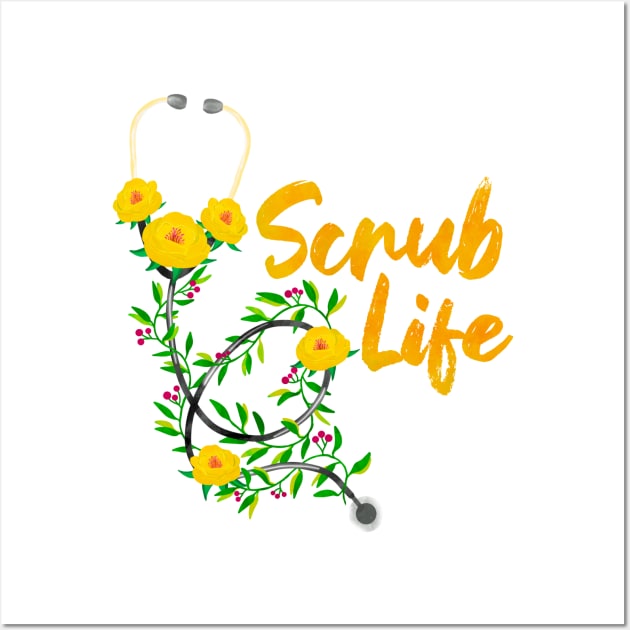 Scrub Life Wall Art by Tebscooler